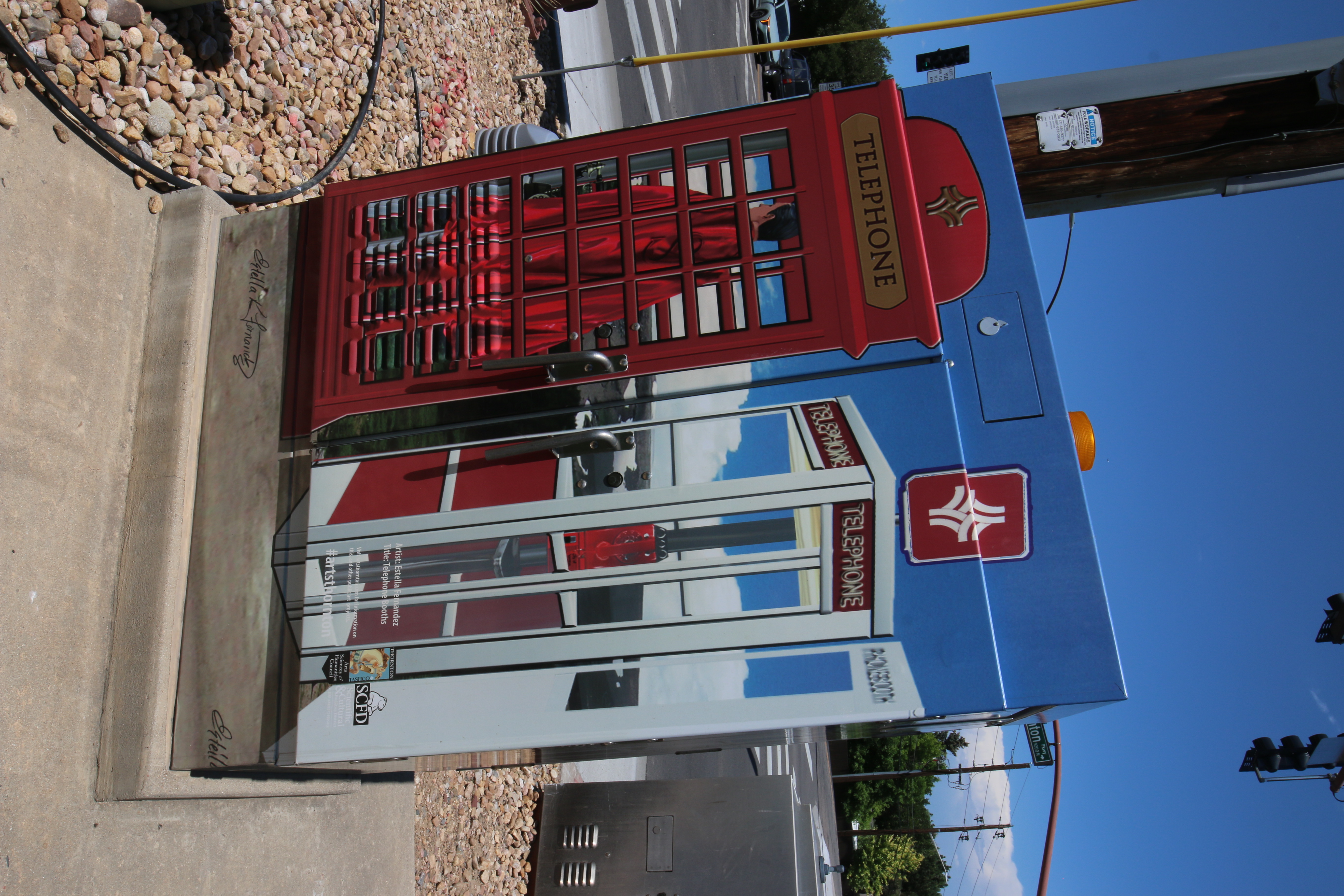 Telephone Booth Electrical Box